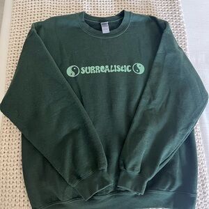 Women’s dark green sweatshirt